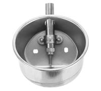 DECOMELODY Bebedero Automático Inoxidable para Animales Cuenco Ovalado Antigoteo para Cerdos Ovejas y Ganado de Agua Duradero y Fácil de Usar