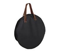 DECOMELODY Bolsa de Almacenamiento para Instrumento Musical Negro de 10 Pulgadas Tela Oxford, Diseño Portátil para Transporte Manual y Uso al Aire Libre
