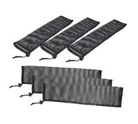 DECOMELODY Bolsa De Malla para Pájaros Cordón Ajustable, Comedero Colgante De Nylon Resistente y Duradero, Tamaño Individual, Adecuado para Alimentación Exterior, para Aves Silvestres