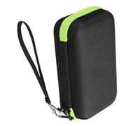DECOMELODY Bolsa Protectora Portátil para Termómetro Electrónico Estuche Resistente EVA con Cremallera Verde y Cordón para Fácil Transporte Compacto y Duradero para Uso Doméstico
