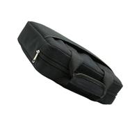 DECOMELODY Bolsa Rígida para Efectos de Guitarra Pequeña de Tela Oxford Estuche Portátil Resistente a Golpes Interior Acolchado Caja de Almacenamiento Versátil para Pedaleras y Accesorios