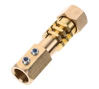 DECOMELODY Cabezal de Bloqueo Dorado Accesorio Estable y Seguro Adaptador de Cobre para Soldador por Puntos para Reparación de Abolladuras en Dent Repair Welder