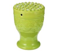 DECOMELODY Caja De Moxa Para Acupuntura Doble Capa, Taza De Cerámica Aislante, Tamaño Portátil, Para Masaje y Terapia De Moxibustión En Casa y Spa, Herramienta De Bienestar Natural