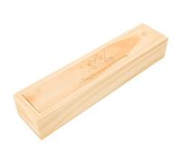 DECOMELODY Caja de Prueba de Embarazo de Madera Pequeña para Anuncios de Bebés, Obsequio Recuerdo para Futuras Mamás, Caja Compacta para Revelación y Conservación del Test de Embarazo