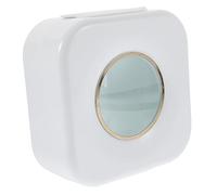 DECOMELODY Caja Organizadora Montada Pared para Film Transparente y Bolsas de Almacenaje Plástico Resistente y Duradero Ahorra y Baño Contenedor Multifuncional para Conservación de Alimentos