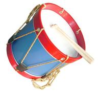 DECOMELODY Caja Para Niños Pequeña De Instrumento De Percusión Con Piel De Oveja, Batería Infantil Con Baquetas Para Desarrollo Motriz y Coordinación, Juguete Educativo Musical Para Iniciación