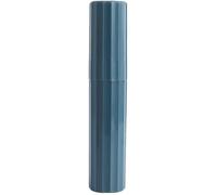 DECOMELODY Caja Porta Cepillos de Dientes Portátil Ventilada para Viaje y Camping, Contenedor Durable de PP para Cepillo Manual y Pasta Dental, Diseño Compacto con Agujeros de Ventilación, Azul