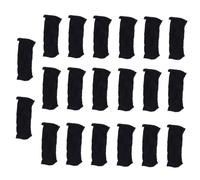 DECOMELODY Calzoncillos Desechables De Algodón 100% Transpirable 20 Piezas Negros, Ropa Interior Femenina Absorbente Para Maternidad, Uso Cómodo Para Spa, Viajes y Cuidado Postparto