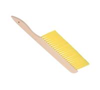 DECOMELODY Cepillo Apicultura Ligero con Mango de Madera Cerdas Suaves para Colmenas Herramienta Práctica y Portátil para Apicultores