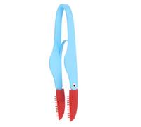 DECOMELODY Cepillo para Limpieza Ocular de Mascotas y Portátil Peine para Ojos y Cara Elimina Lágrimas y Suciedad Perros y Gatos Diseño Multifuncional y Color Azul