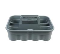 DECOMELODY Cesta Múltiples Compartimentos para Almacenamiento de Productos de Limpieza Asa Portátil y Diseño Plano para Uso Doméstico y Profesional