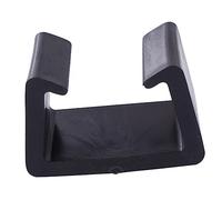 DECOMELODY Clips para Sofás Seccionales 5,25 Cm De Plástico Negro para Muebles De Ratán Conectores Modulares para Sala De Estar y Oficina, Pack De 4 Piezas