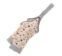 DECOMELODY Codera Ajustable para Perros 2XL Amarilla, Manga Protectora Elástica para Heridas en Patas Delanteras, Funda Transpirable Postoperatoria para Cuidado Articular y Recuperación