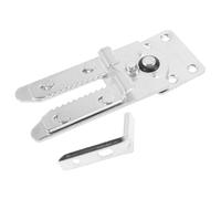 DECOMELODY Conectores para Sofá Metálicos Cortos, Ganchos de Fijación para Muebles Seccionales, Soporte Resistente para Brazos Deslizantes, 2 Piezas para Uso en Hogar y Sala de Estar