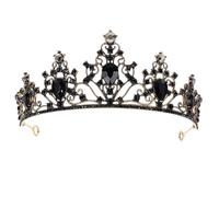 DECOMELODY Corona Decorativa Cabello Tiara De Corona Gemas De Imitación Accesorio Para Fiesta Para Banquete De Medianoche