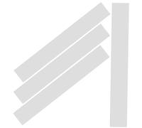 DECOMELODY Correas de Alambre Tensoras para Caja de Batería, 4 Piezas Transparentes de 22 Cm, Accesorios de Repuesto de Pet Resistentes para Percusión y Batería de Marcha