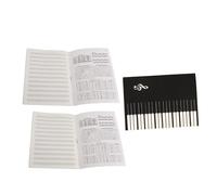DECOMELODY Cuaderno de Práctica Musical Portátil de 3 Piezas Papel Reutilizable y Páginas Desprendibles para Partituras de Guitarra y Piano, Adecuado para Uso al Aire Libre