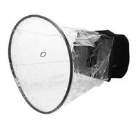 DECOMELODY Cubierta para Luces Par de Escenario Funda Transparente para Luces Móviles Protección contra Lluvia para Eventos al Aire Libre Resistente a UV y Viento Diseño Elástico