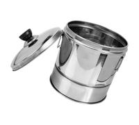 DECOMELODY Cubo de Arroz para Sushi de Acero Inoxidable de 20 Cm, Vaporera Gruesa para 1-2 Personas, Recipiente para Cocinar al Vapor, Utensilio de Cocina Resistente y Estilo Aleatorio