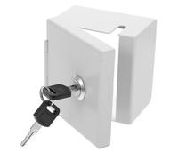 DECOMELODY de Enchufe Eléctrico Pared con Cerradura Caja de Prueba de Climas para Uso Exterior Diseño Compacto y Multifuncional para Protección de y Cables