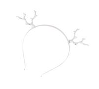 DECOMELODY Diadema De Cabello Diademas Para Mujeres Accesorios Del Festival Cornamenta Plata