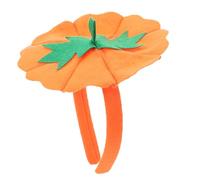 DECOMELODY Diadema De Calabaza Brillantina Dama Tema Diadilla Felpa Dibujos Animados Diademas De Fiesta Cosplay Víspera De Todos Los Decorar Venda Naranja Tela No Tejida