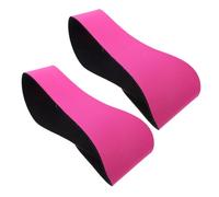 DECOMELODY Diadema para Natación Orejeras de Neopreno Talla M Color Rosa Fucsia 2 Unidades Banda Protectora para Oídos Adecuado para Piscina Playa Yoga y Deportes Acuáticos