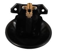 DECOMELODY Dispensador Automático de Agua para Ganado con Válvula de Flotador Cuenco Resistente de Acero para Vacas Caballos y Ovejas Diseño Prueba de Salpicaduras y Gran Capacidad