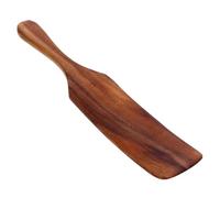 DECOMELODY Espátula de Madera con Mango para Cocina Utensilio Multifuncional de Madera Natural Diseño Ergonómico y Seguro para Uso Diario Hogar y Restauración