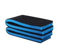 DECOMELODY Esponja Filtrante Bioquímica para Acuarios 3 Unidades, Doble Capa, Algodón Activado Negro, Alta Capacidad de Filtración, Apta para Agua Dulce y Salada, Accesorios para Peceras