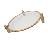 DECOMELODY Estante de Secado de Hierbas Redondo de Malla Transpirable para Mesa Soporte de Resistente para Flores y Plantas Secador Doméstico Multifuncional para Cocina y Jardín