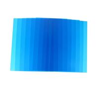 DECOMELODY Filtro de Gel Azul para Fotografía y Video, Láminas Transparentes de Corrección de Color, Tamaño 30x21 Cm, Paquete de 10 Unidades, Uso Profesional en Iluminación y Estudio