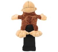 DECOMELODY Funda Cabeza del Driver de Golf Diseño de Mono Acolchada de Algodón Suave Funda Protectora para Palos de Golf Accesorios para Golfistas Uso en Campo y Eventos Sociales