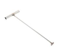 DECOMELODY Gancho de Elevación Inoxidable Resistente para Puertas Enrollables y Tapas de Alcantarilla Diseño Ergonómico Antióxido Fácil Limpieza Herramienta Práctica para Abrir Registros y