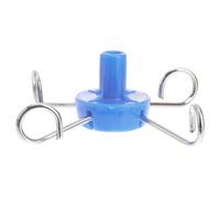 DECOMELODY Gancho para Soporte de Infusión Vertical de Acero Inoxidable Diámetro Interior 16 CM Gancho Invertido para Postes de Suero en Clínicas y Hospitales Accesorio Duradero y Seguro