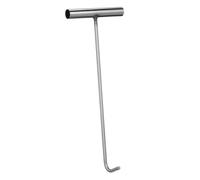 DECOMELODY Gancho Resistente Inoxidable para Tapas de Alcantarilla y Puertas Correderas Herramienta Multifuncional Duradera Diseño Ergonómico y Alta Resistencia la Corrosión