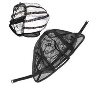 DECOMELODY Gorras para Pelucas de Red en Forma de U 2 Unidades Tamaño Pequeño Malla Elástica Transpirable para Peluquería Mujer Uso Profesional Accesorios de Vestuario