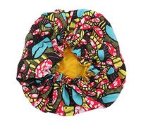 DECOMELODY Gorro De Satén Doble Capa Ajustable Para Dormir, Unisex, Talla Única, Protección Anticaída Para Cabello, Adecuado Para Mujeres Belleza y Descanso Nocturno