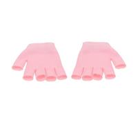DECOMELODY Guantes Hidratantes de Gel para Manos Femeninas, Reutilizables, de Tela Tejida Inmersión en Goma, Ideales para Cuidado de Manos y Spa