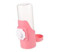 DECOMELODY Hanging Automatic Water Dispenser For Cats and Small Pets Easy Install Pet Cage Feeder Space-Saving Plastic Holder Comfortable Drinking