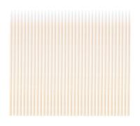 DECOMELODY Hisopos De Algodón 7 Cm 400 Unidades Palo De Madera Para Cuidado De Pestañas y Limpieza Facial En Uso Profesional y Doméstico