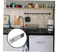 DECOMELODY Imán Para Lavavajillas Sucio y Limpio Doble Cara Señal Magnética Acrílico Abs Durable Uso Doméstico Indicador Estado Limpieza Cocina