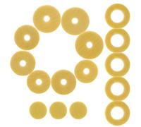 DECOMELODY Juego de Almohadillas de Fieltro para Flauta, Repuestos para Agujero Abierto, Accesorio Antideslizante para Flautistas en Prácticas y Profesionales