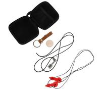 DECOMELODY Juego de Bochas Familiar con Cuerda de Medición, Bola de Madera y Recogedor Magnético, Set Portátil con Estuche para Bolas de Jardín, Camping y Actividades al Aire Libre