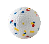 DECOMELODY Juguete Resistente para Perros y Gatos Pelota Elástica de TPU Interactiva y Flotante para Morder para Corregir Hábitos y el Hogar Ordenado