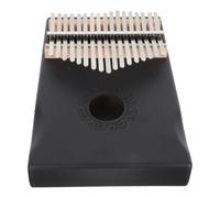 DECOMELODY Kalimba Piano de Pulgar Tonos de Natural Piano Dedo Ergonómico para Principiantes y Avanzados Instrumento Musical Portátil Negro
