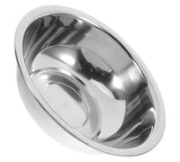 DECOMELODY Lavabo para Pies y Lavado Multifunción de Acero Inoxidable 201, Tamaño 32 Cm Compacto, Cuenco Profundo para Baño y Lavandería, Uso Personal en Cuidado de Pies sin Imán