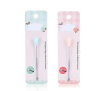 DECOMELODY Limpiador de Oídos Herramienta Portátil para Eliminar Cera Resistente Corrosión de Acero Inoxidable Color Aleatorio Palillos para Limpieza Personal y Familiar