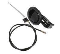 DECOMELODY Manija De Liberación para Sillón Reclinable Negro 9x7,6x6,7 Cm De Plástico Resistente con Cable De Resorte De 97 Cm para Reparación y Repuesto Muebles Reclinables