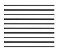 DECOMELODY Marcadores de Trastes para Guitarra 10 Piezas, Puntos Laterales de Incrustación de 1,5 Mm de Diámetro y 50 Mm de Longitud, Accesorios para Diapasón de Guitarra Acústica y Clásica,